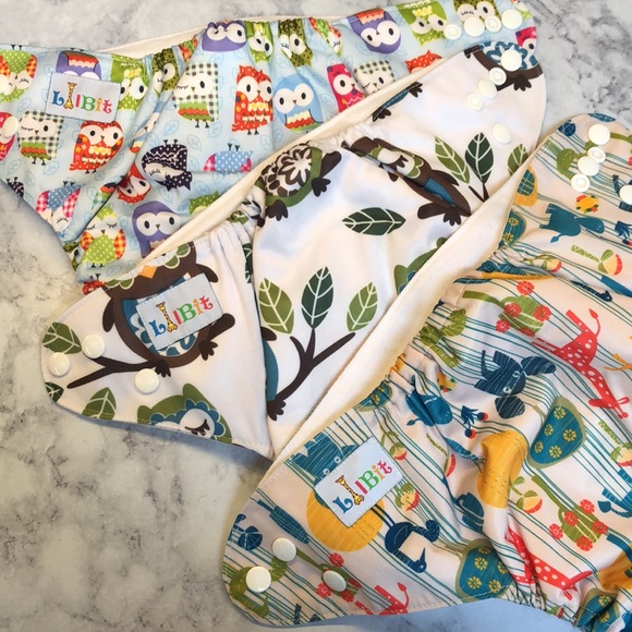 LILBIT 5 Cloth Diapers - Picture 4 of 6
